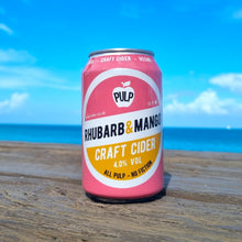 Load image into Gallery viewer, PULP Rhubarb & Mango 4% 24 x 330ml Cans