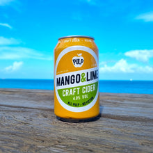 Load image into Gallery viewer, PULP Mango & Lime 4% 24 x 330ml Cans