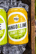 Load image into Gallery viewer, PULP Mango & Lime 4% 24 x 330ml Cans