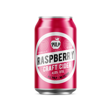 Load image into Gallery viewer, PULP Raspberry 4% 24 x 330ml Cans