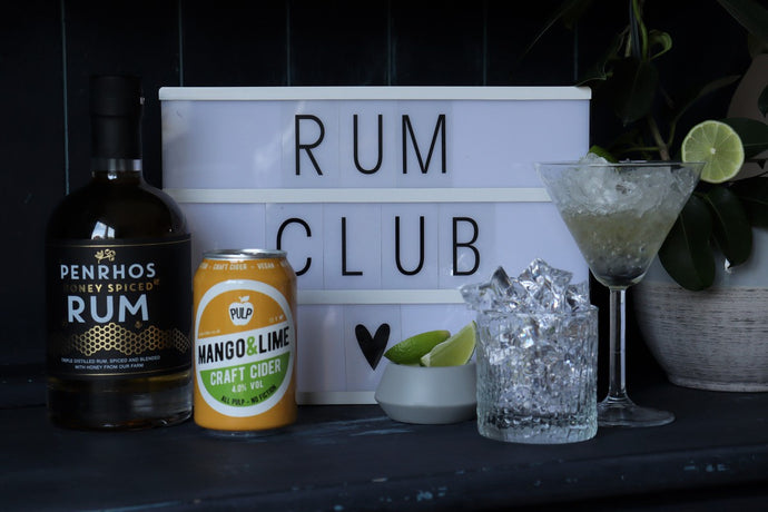 Rum and Cider Cocktail