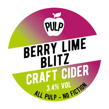 Load image into Gallery viewer, PULP Berry Lime Blitz 3.4% 20L BIB (35 Pints)
