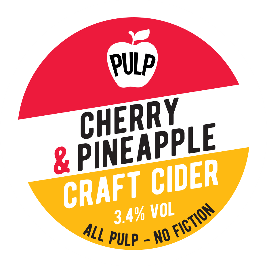 PULP Cherry and Pineapple 3.4% 20L (35 pints) – PULP Cider