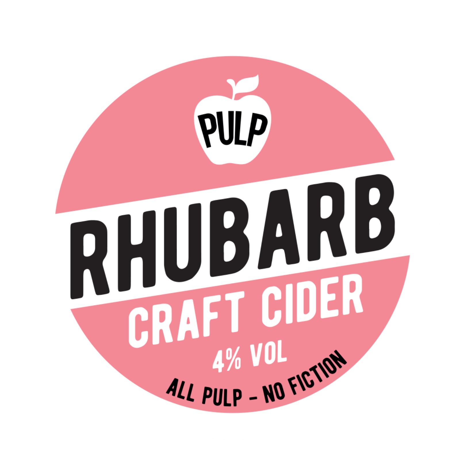 PULP Rhubarb 4% 20L (35 Pints) BIB – PULP Cider