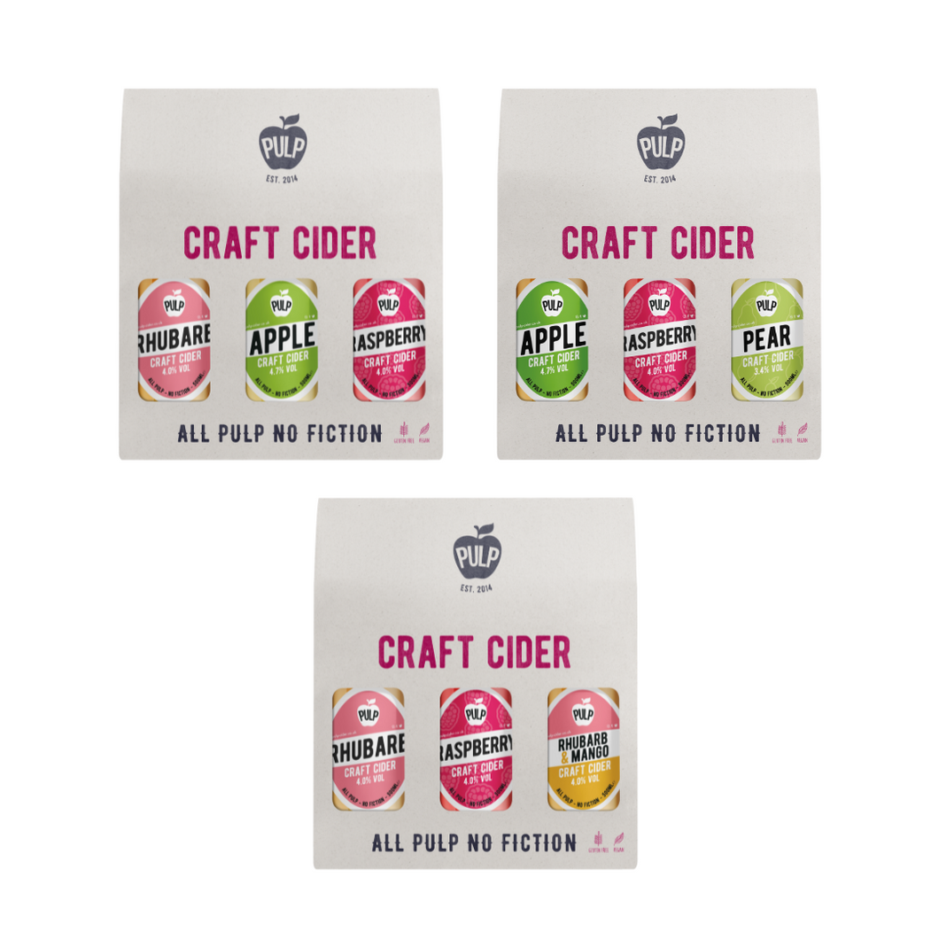 PULP Cider Gift Packs Mixed