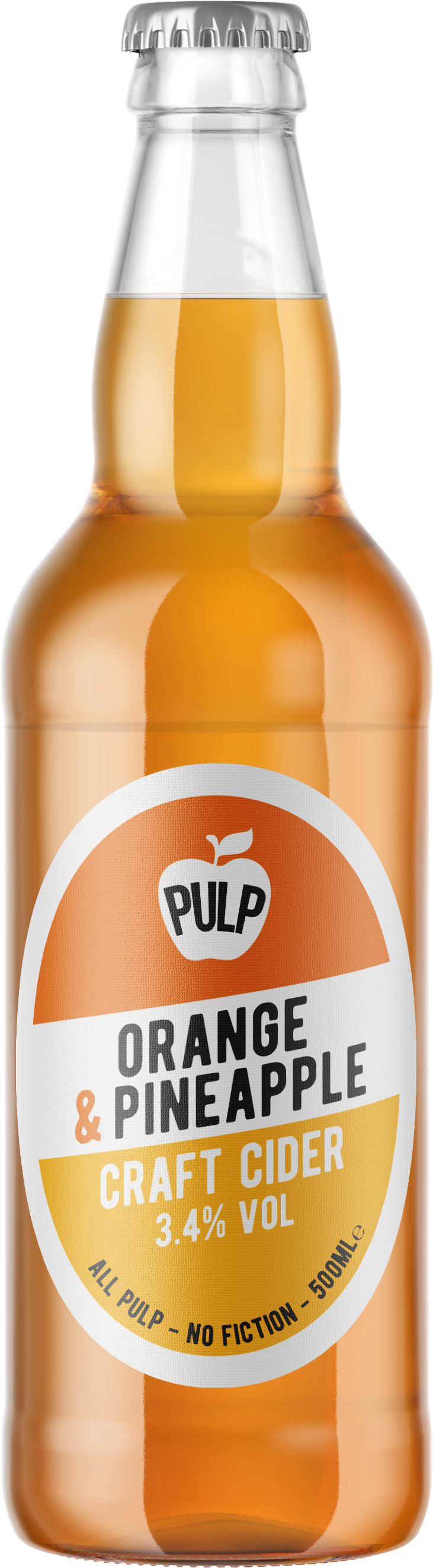PULP Orange and Pineapple 3.4% 12 x 500ml Bottles