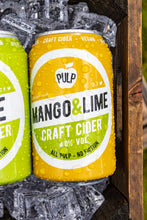 Load image into Gallery viewer, PULP Mango &amp; Lime 4% 24 x 330ml Cans
